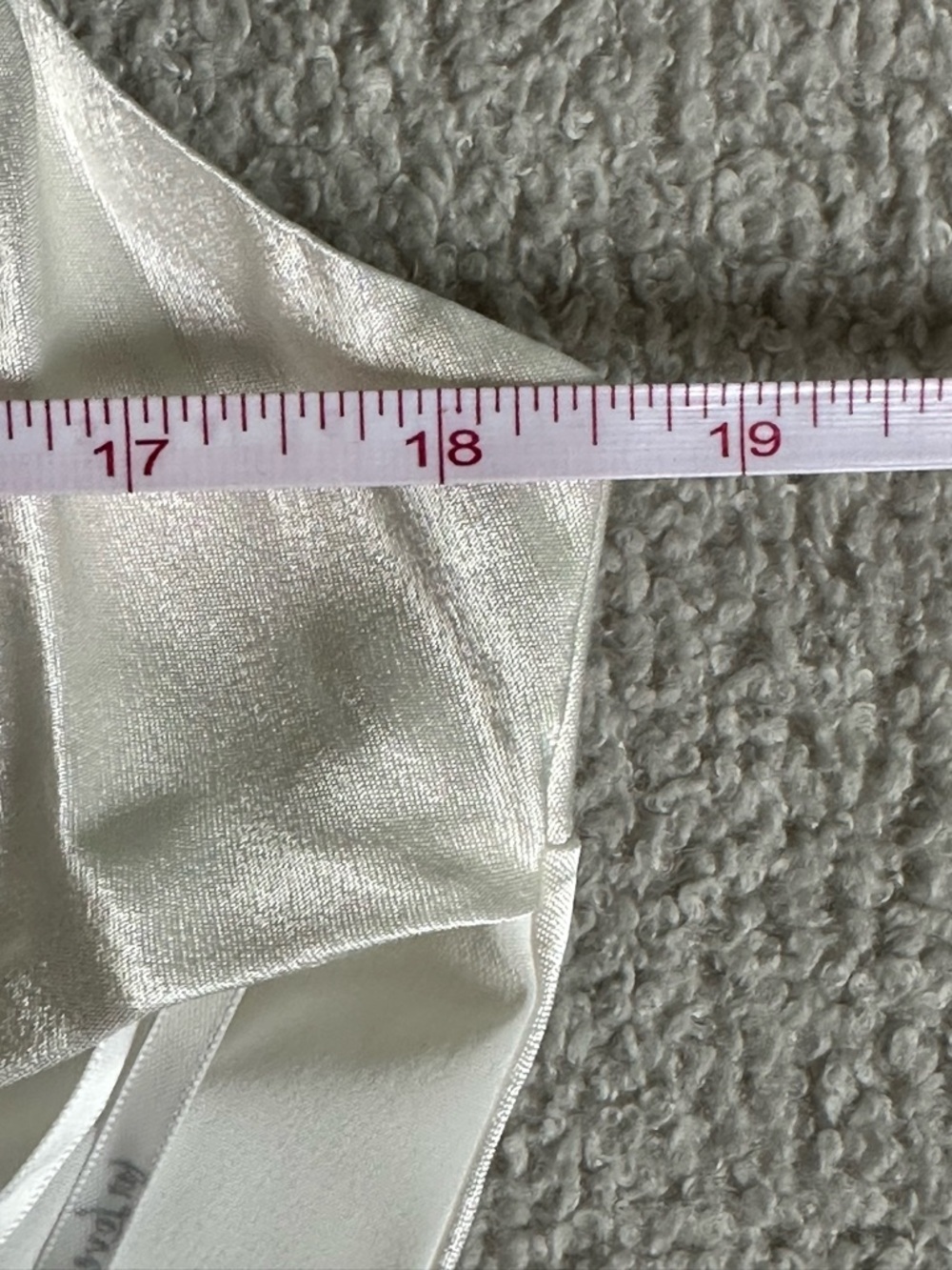For Love & Lemons Lucy Satin Backless Cut Out Mini Dress in White, NWT, Size L - Picture 9 of 11